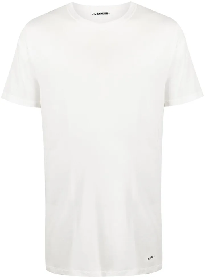 semi-sheer cotton T-shirt