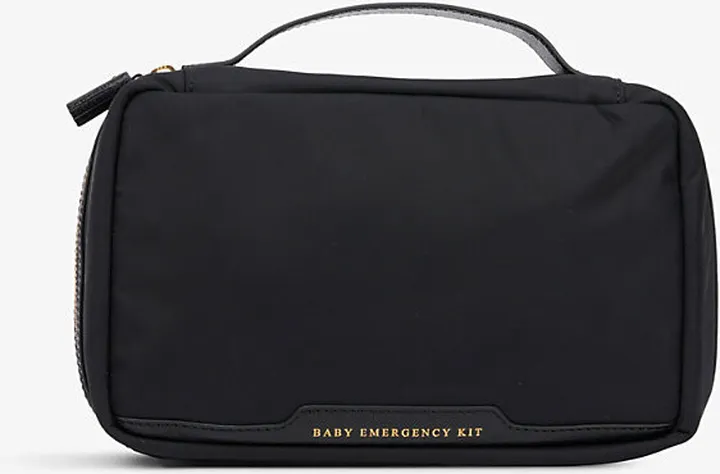 Womens Black Baby Emergency Kit Nylon bag