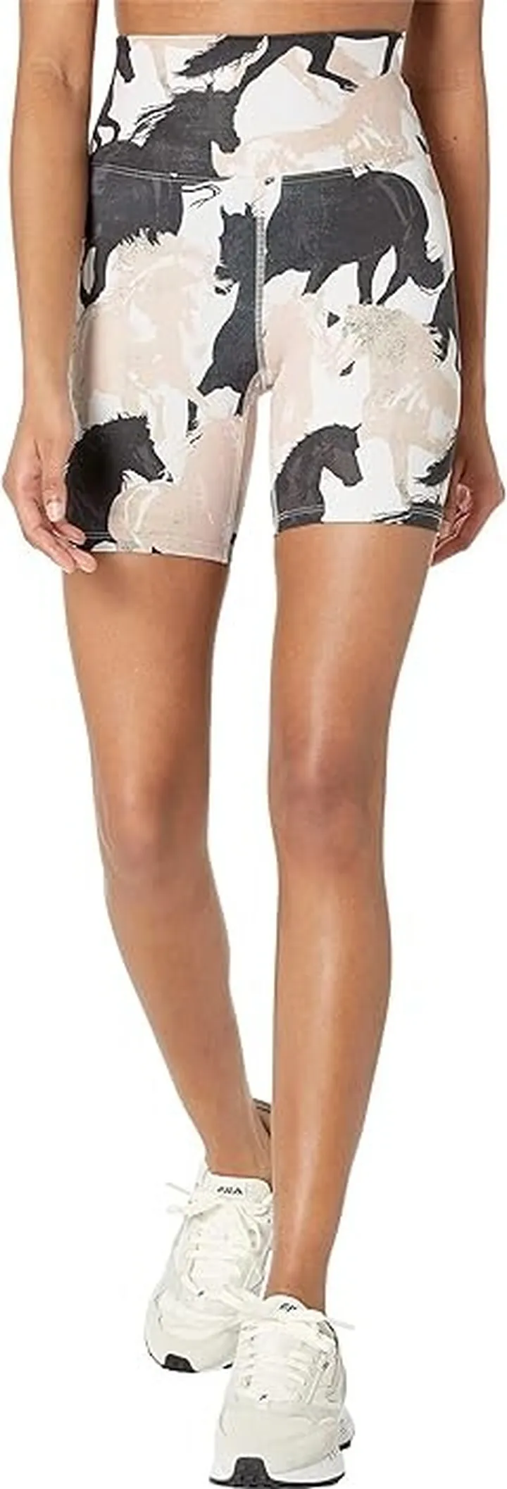 Beach Riot Bike Shorts (Taupe Horse) Women's Clothing