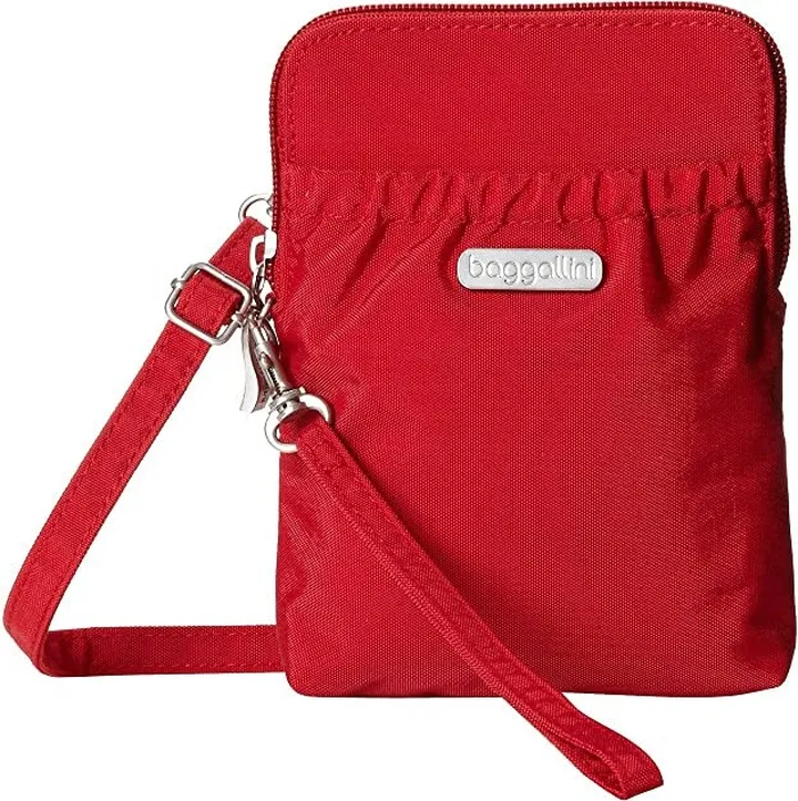 Baggallini Bryant Pouch (Apple) Cross Body Handbags