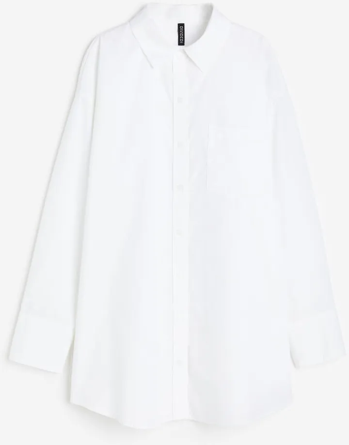 Oversized Poplin Shirt