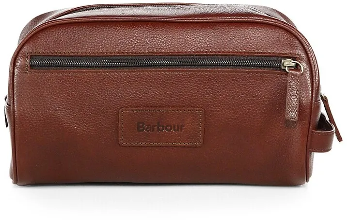 Leather Wash Bag