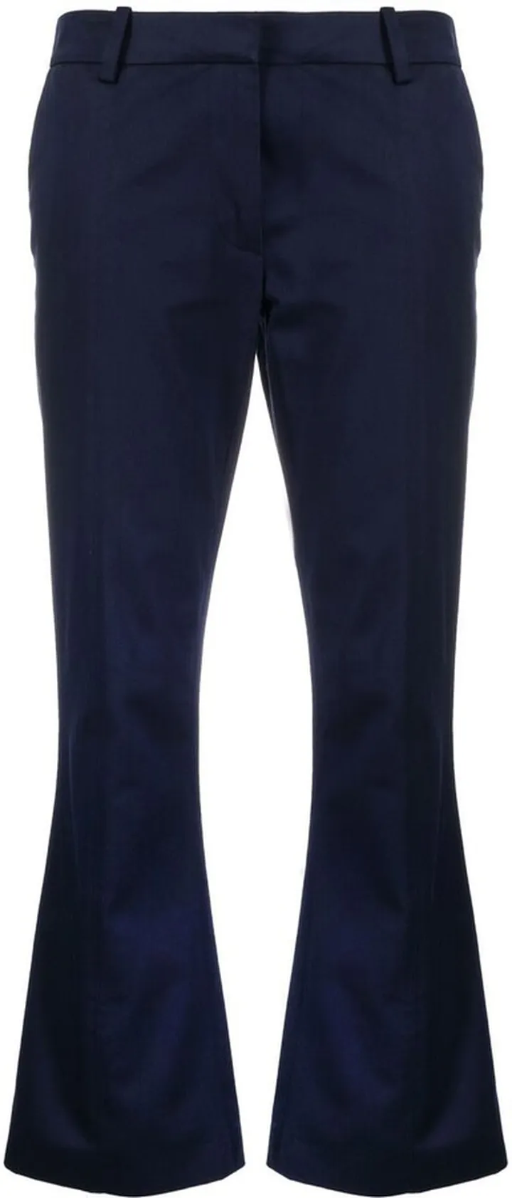 Cotton Cropped Trousers