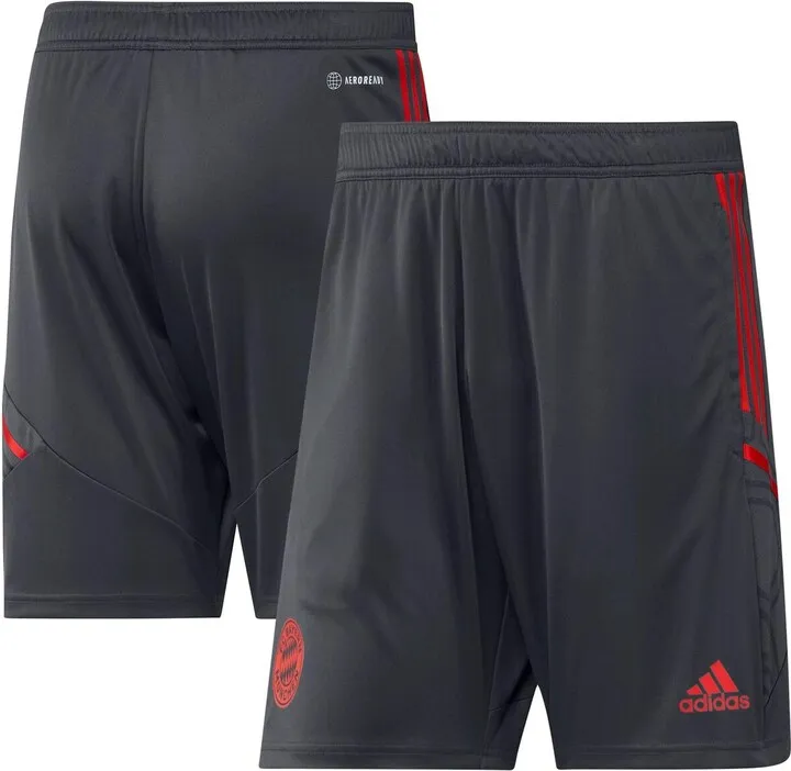 Men's adidas Gray Bayern Munich Training Aeroready Shorts