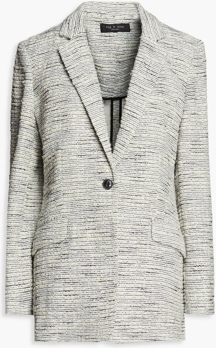 Ames cotton-blend tweed blazer