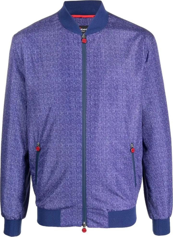 Logo-Plaque Bomber Jacket