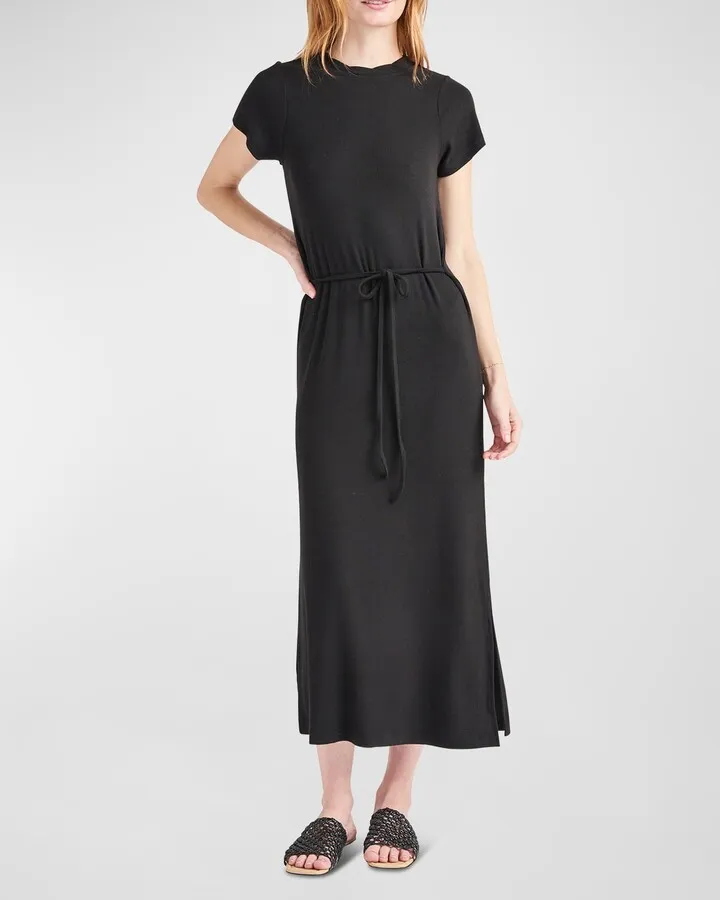 Chiara Tie-Waist T-Shirt Midi Dress