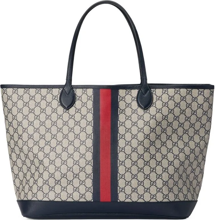 Ophidia GG-jacquard tote bag