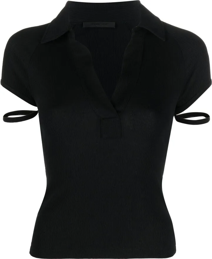Knitted Cotton Polo Shirt