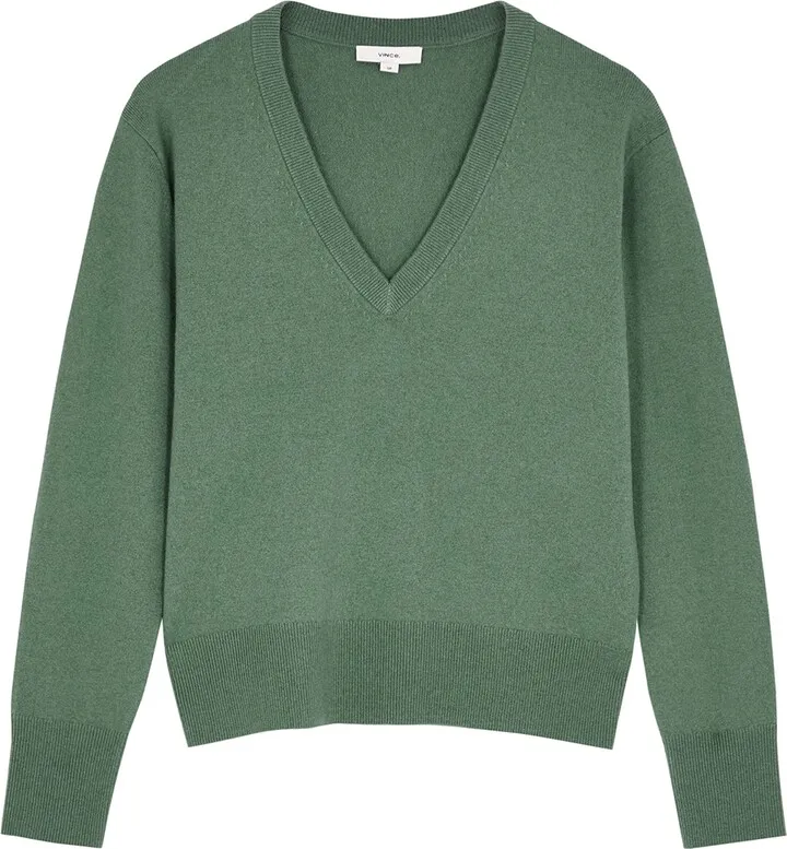 Vince V-neck Wool-blend Jumper