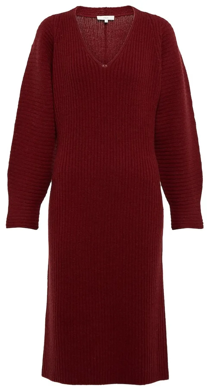 Wool-blend sweater dress