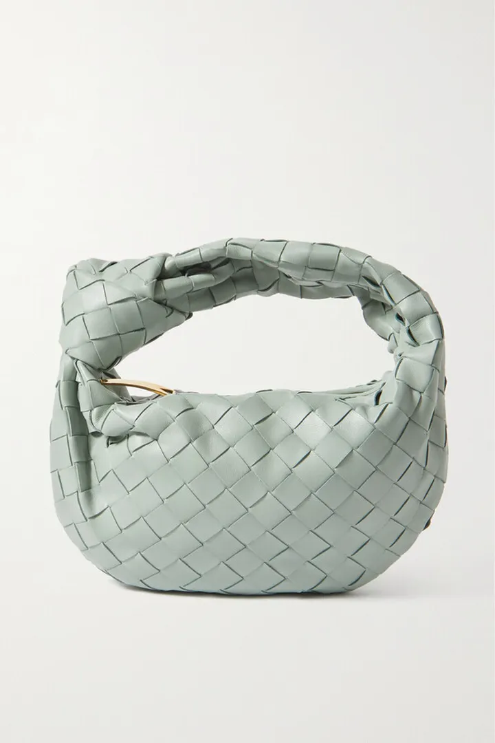 Bottega Veneta - Jodie Mini Knotted Intrecciato Leather Tote - Green