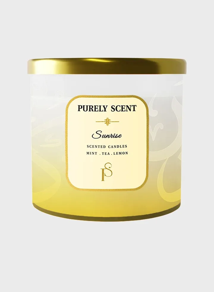 Sunrise 100% Soy Wax Candle