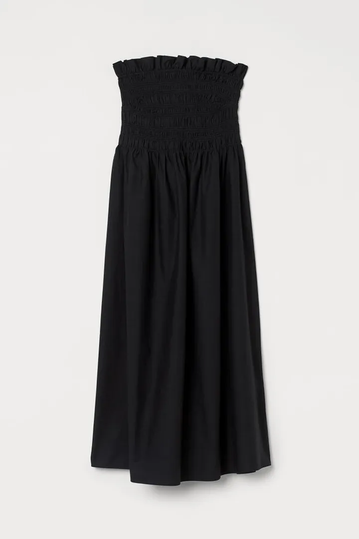 Smocked-bodice Dress