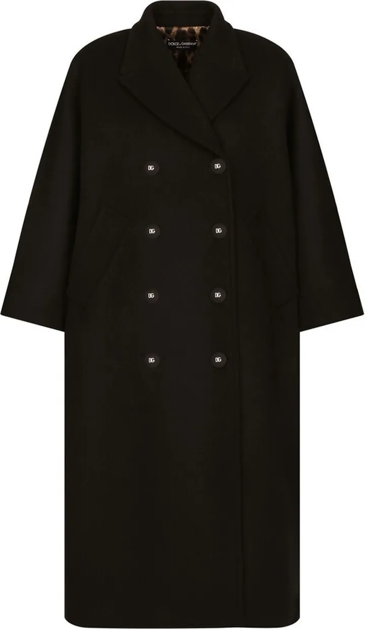 Long Double-Breasted Coat