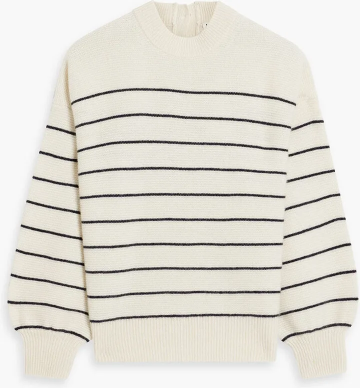 Striped cashmere sweater