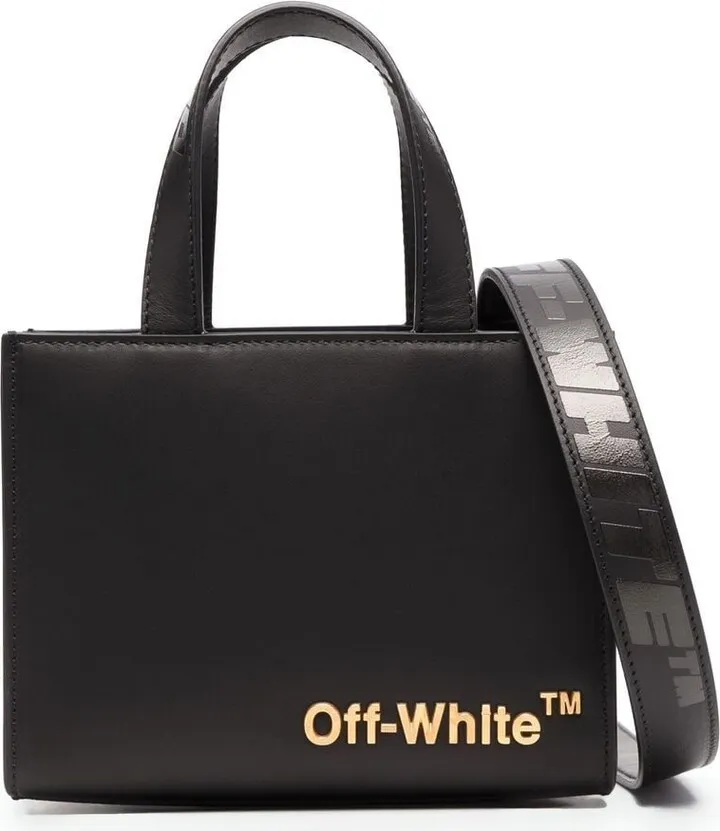 Logo-Plaque Tote Bag