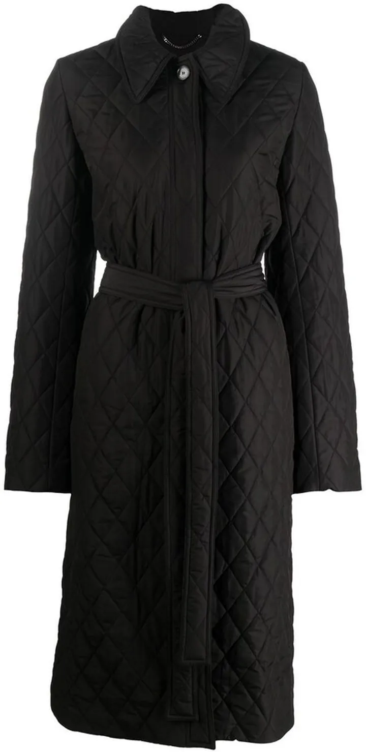 STELLA MCCARTNEY- Light Quilted Trench Coat