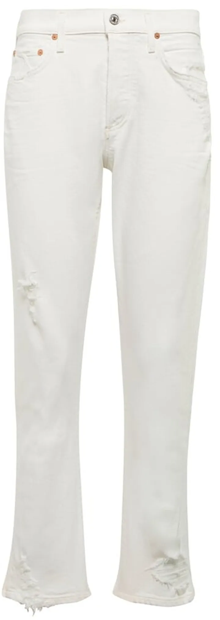 Emerson mid-rise distressed boyfriend jeans