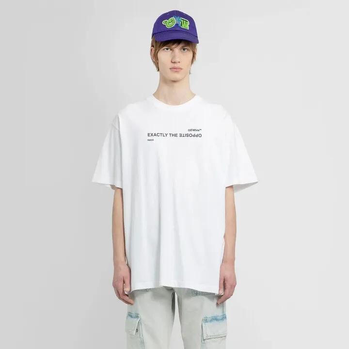 Off-White Man White T-Shirts