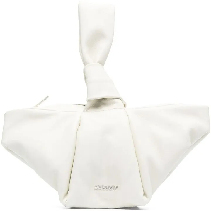 Twist knot-detail tote