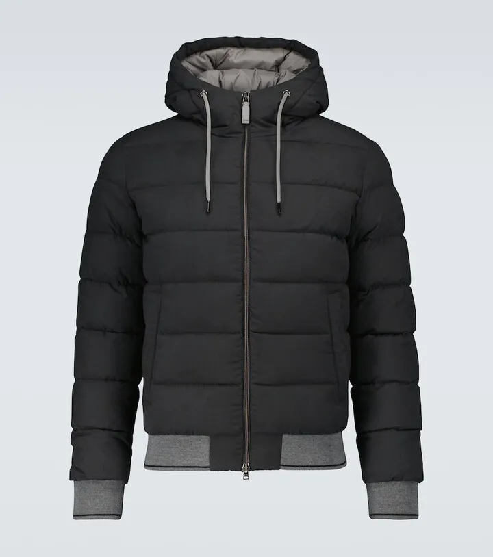 Eolo Effetto suede bomber jacket