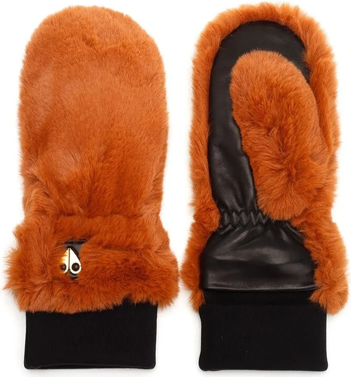 Moose Knuckles Logo Plaque Gloves