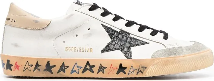 Distressed Low-Top Sneakers