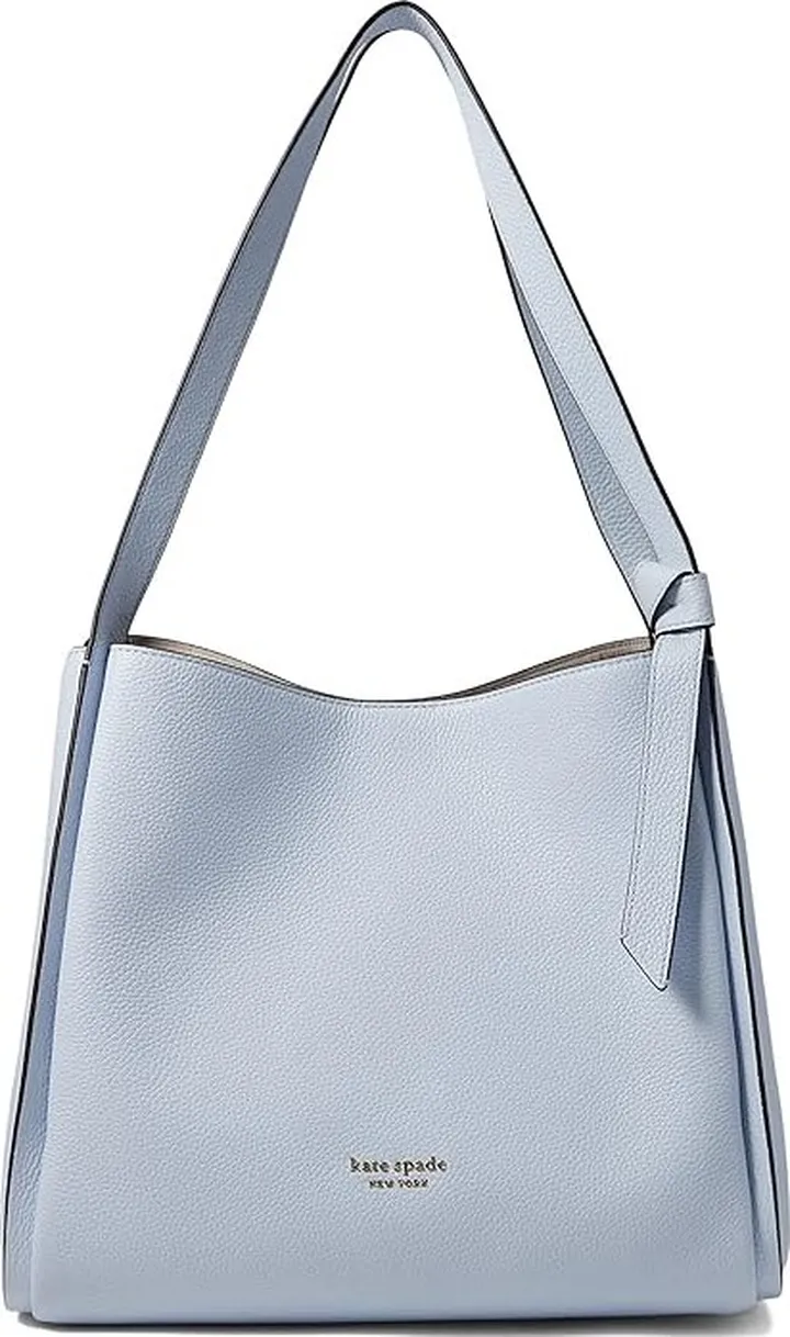 Kate Spade New York Knott Large Shoulder (Watercolor Blue) Shoulder Handbags