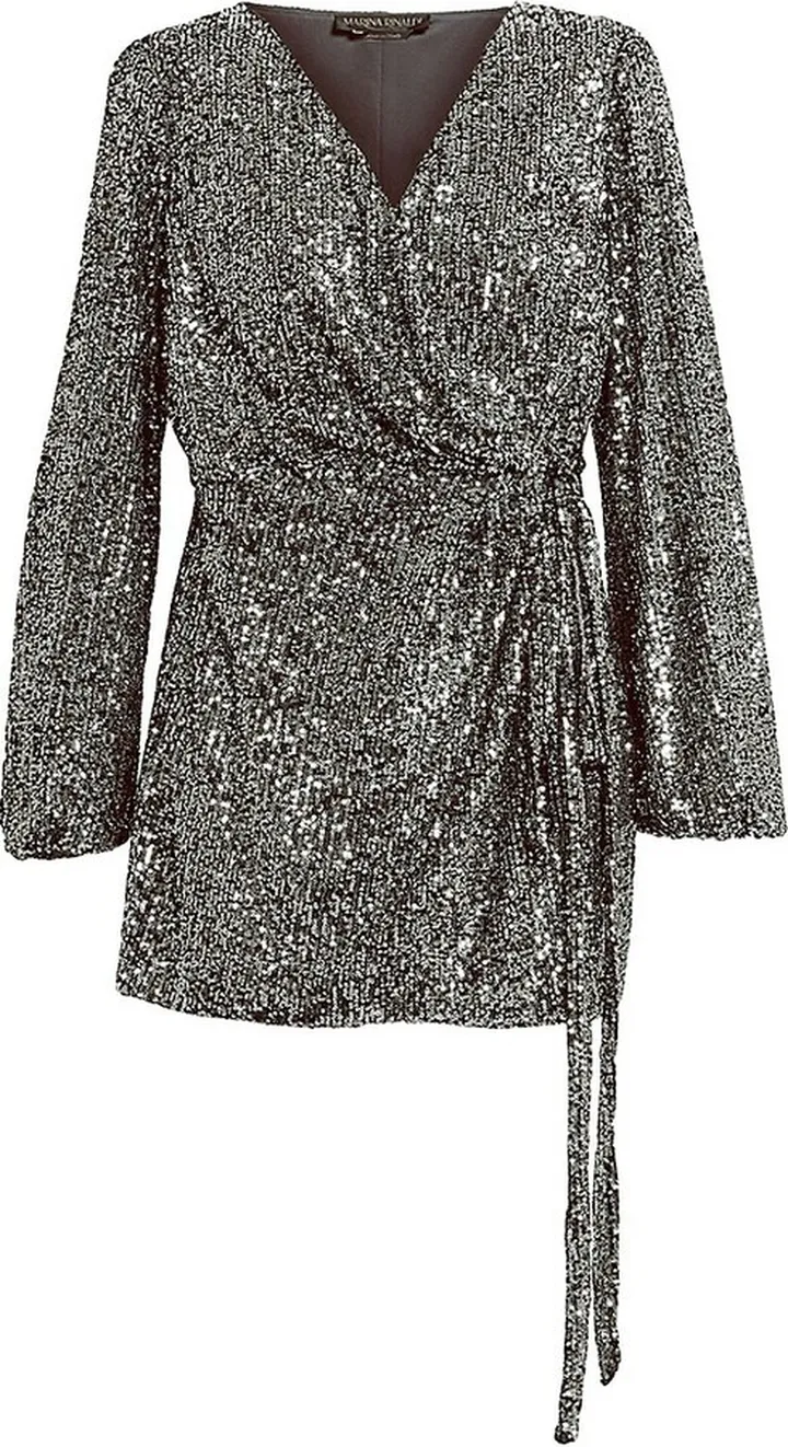 Festivo Sequin Wrap Tunic