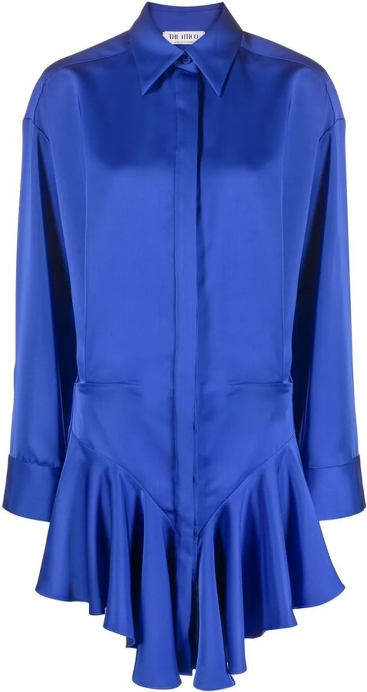 THE ATTICO- Candice Satin Mini Dress