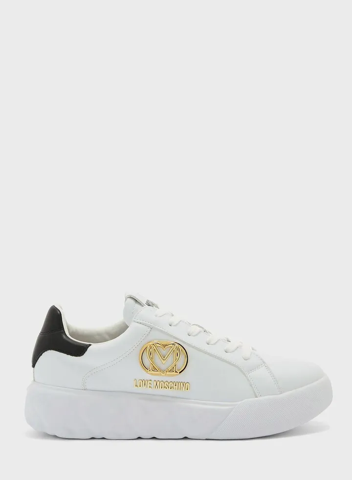 Lace Up Low Top Sneakers
