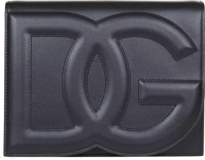 Crossbody Bag In Leather With Logo