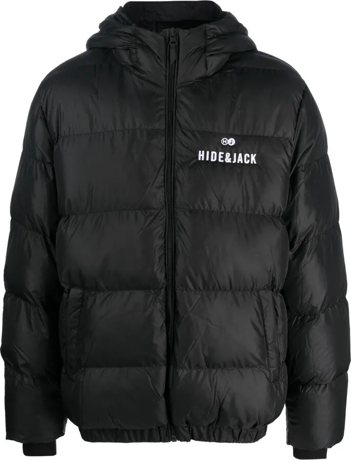 Logo-Embroidered Padded Jacket