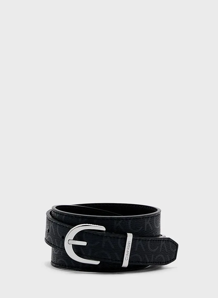 Monogram Buckle Belt