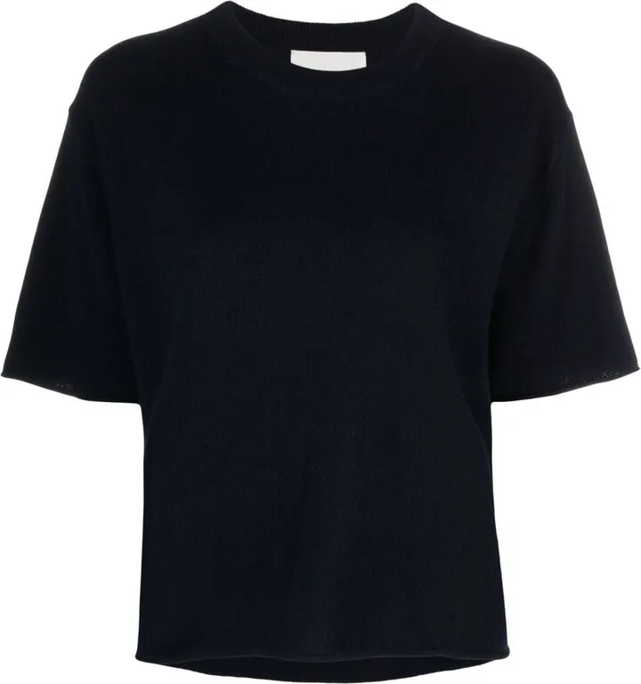 Short-Sleeved Knitted Top