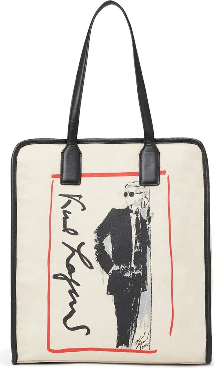 Karl Series canvas tote bag
