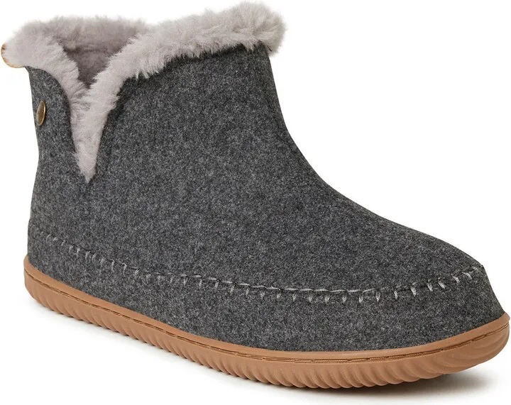Brix Faux Fur Lined Slipper