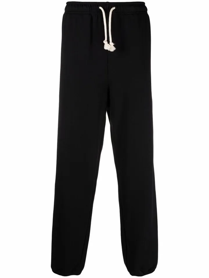 Organic-Cotton Track Pants