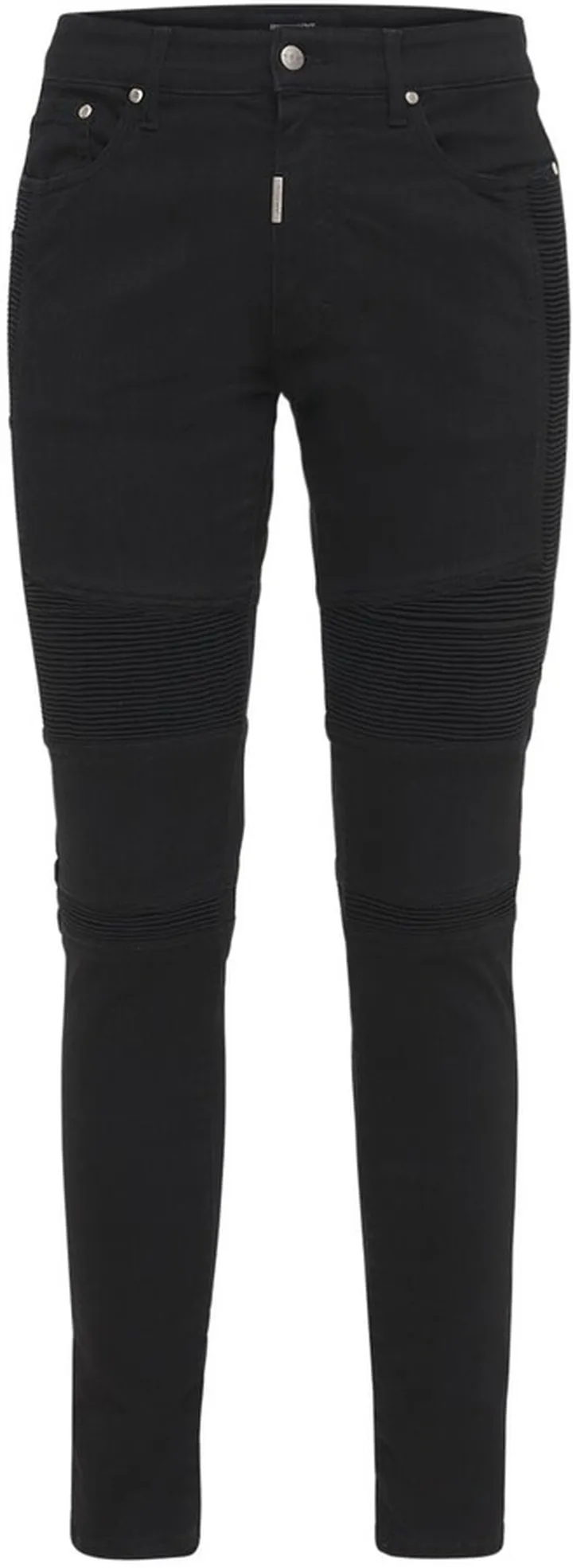 Biker skinny fit denim jeans