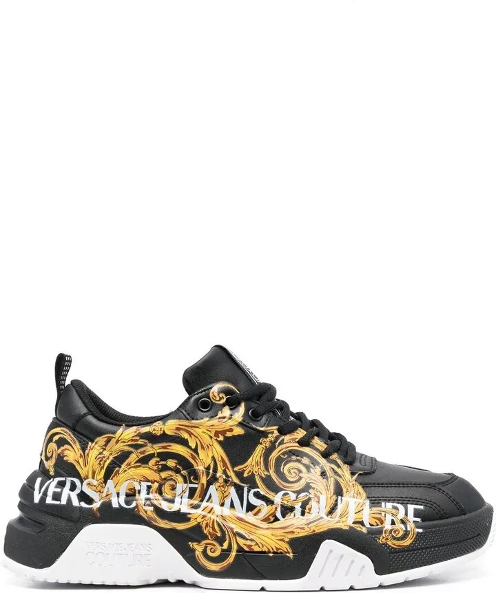 Logo-Print Low-Top Sneakers