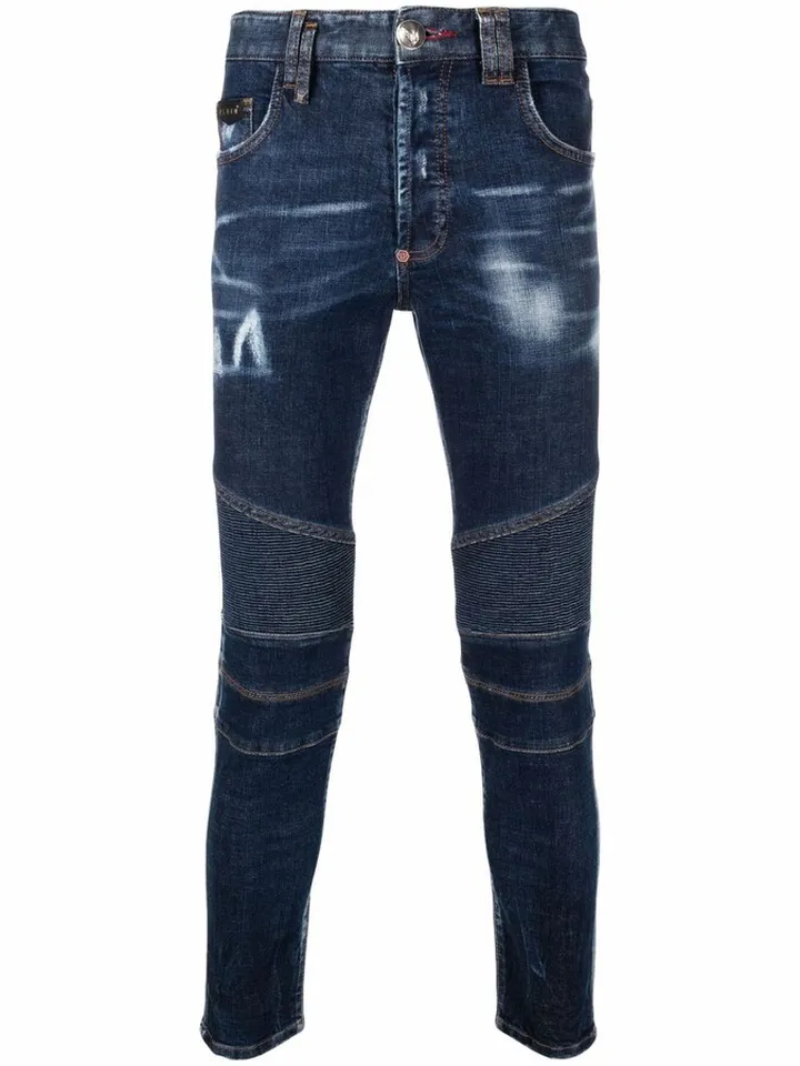 Panelled Skinny Jeans