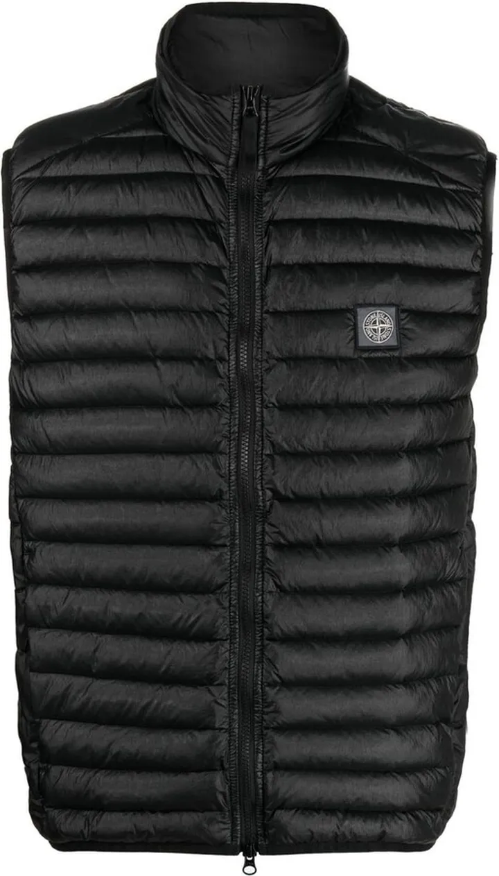 Logo Patch Padded Gilet