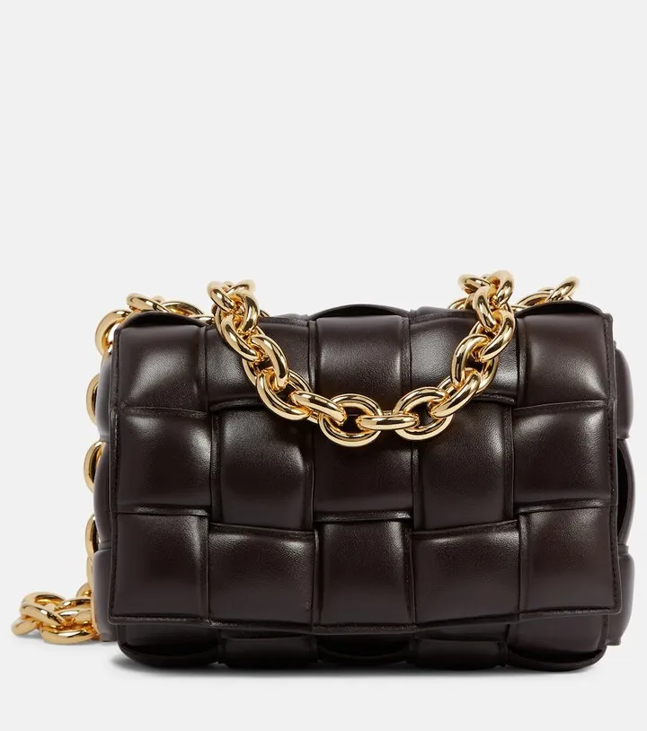 Chain Cassette leather shoulder bag