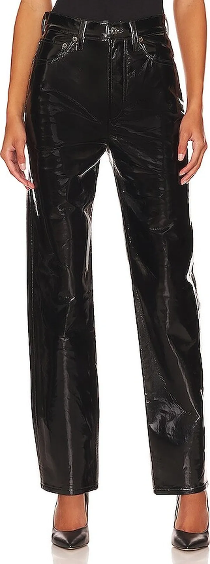 Recycled Leather 90's Pinch Waist