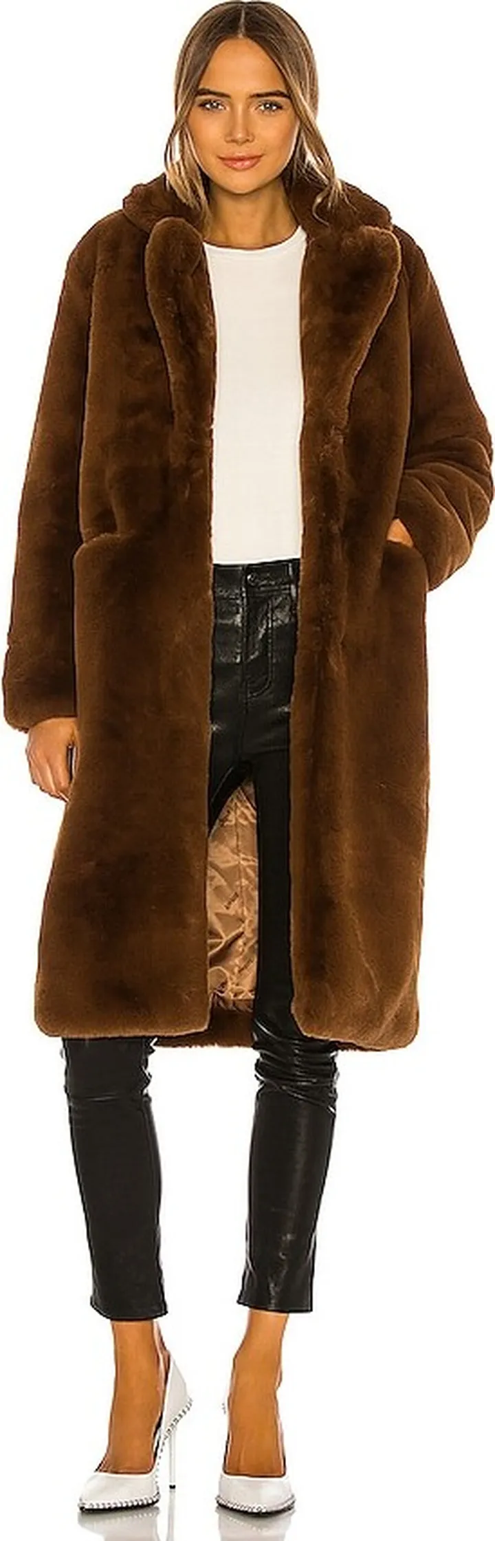 Laure Faux Fur Coat