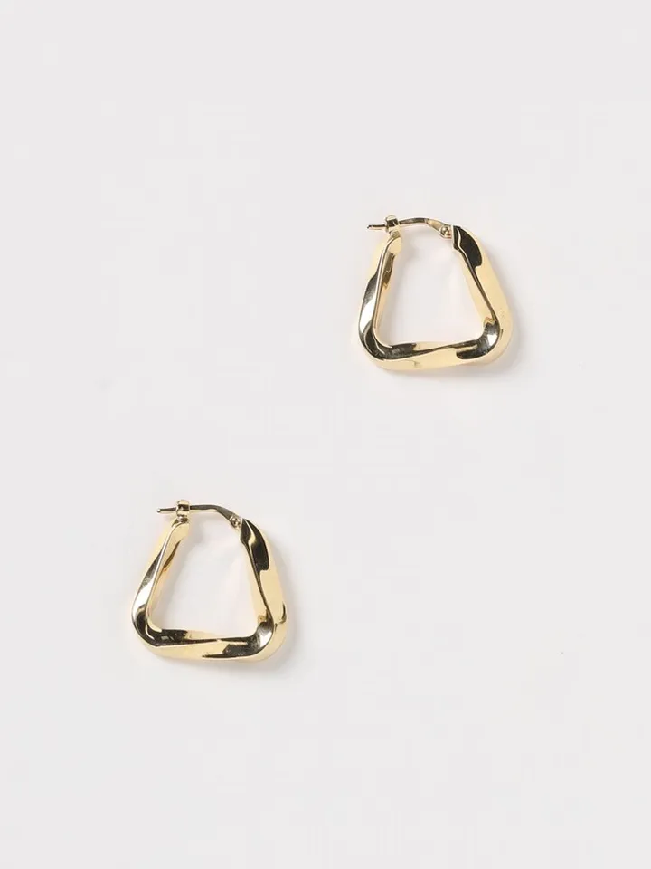 Bottega Veneta silver earrings