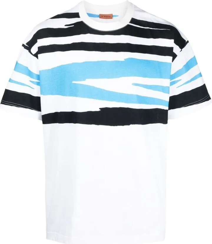 graphic-print cotton T-shirt