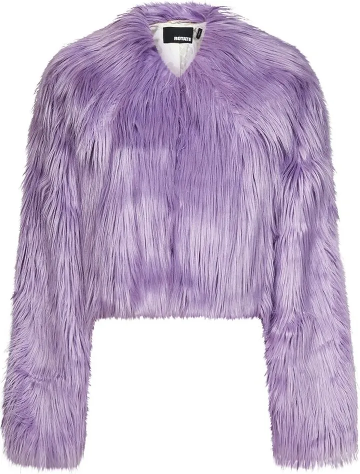 ROTATE Faux Fur Long Sleeved Jacket
