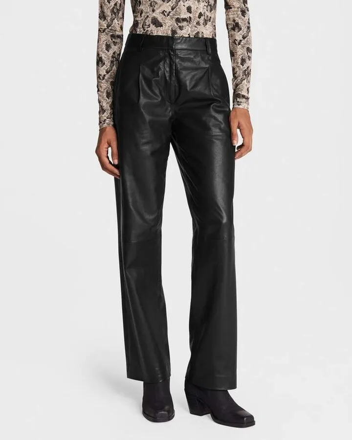 Leslie Leather Pant